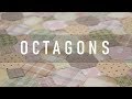 【パッチワーク】八角形（オクタゴン）縫い方＆縫い代の倒し方 - How to hand sew octagons and press seams｜STUDIO QUILT