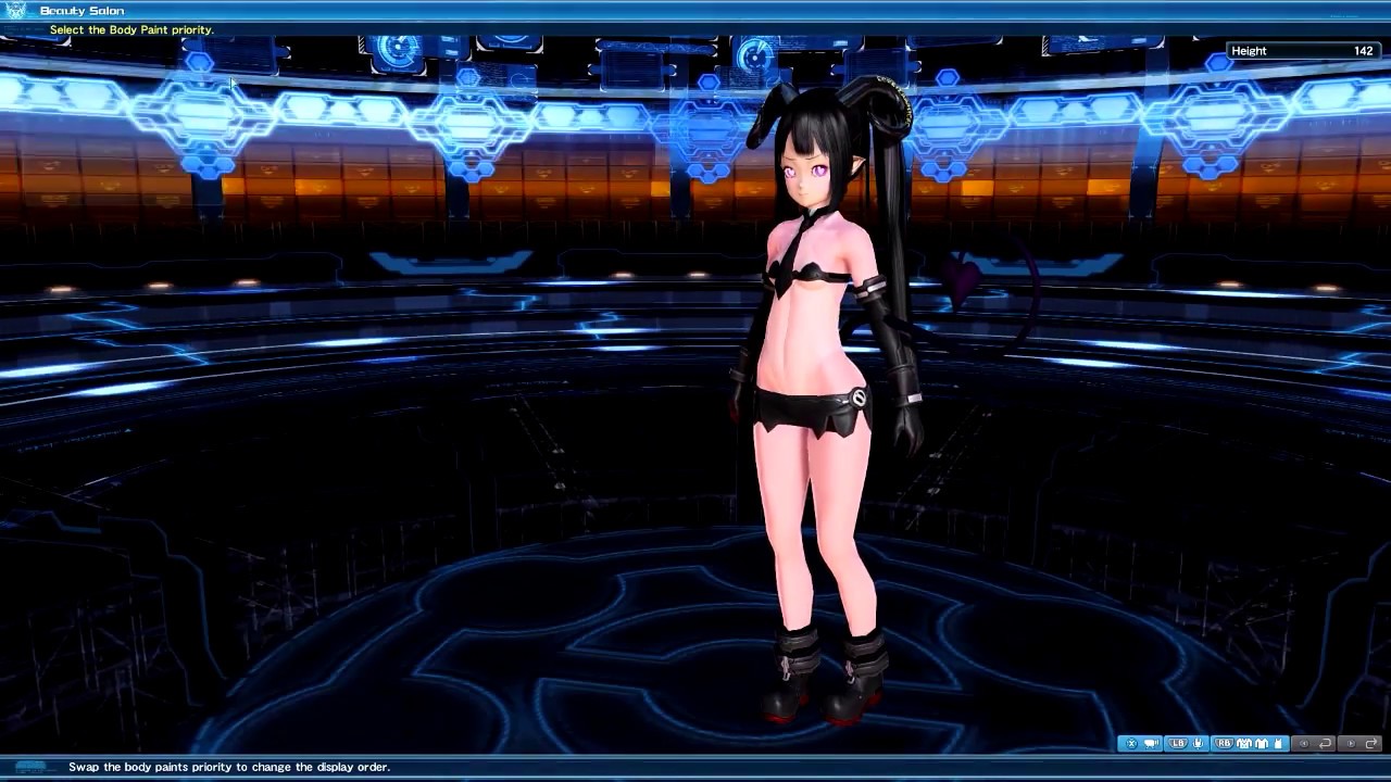 PSO2 101 : How to make your waifu looks nude without mod. 