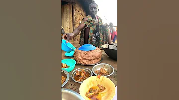 African Village Women Sharing Village Food To The Extended Family Cooking Africa Shortsfeed 