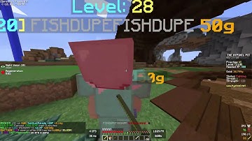 Prestige IX FISHDUPEFISHDUPE blatantly hopping Hypixel Pit