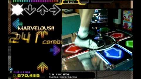 Kon - La Receta (Challenge) AAA #109 - Perfect Full Combo on DDR X2 (PS2, U.S.)