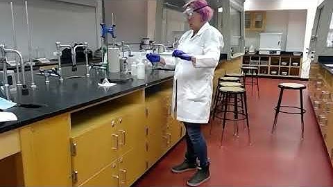 Chem 161 Volumetric Analysis Lab: Video 1: Preparing for a Titration