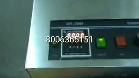 MY 380 | Solid Ink Coding Machine | Dry Ink Coder | Pouch Batch Coding | Label Batch Coding