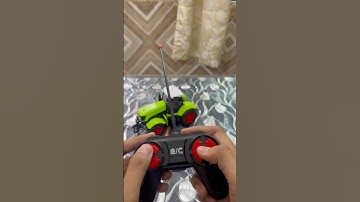 Farmer rc remote control tractor unboxing and testing video #rctractor #unboxing #shorts