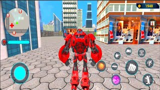 Flying jet Robot Car Transform game/ Multiple vehicle Transformation car: PART-1 ,level-1 screenshot 5