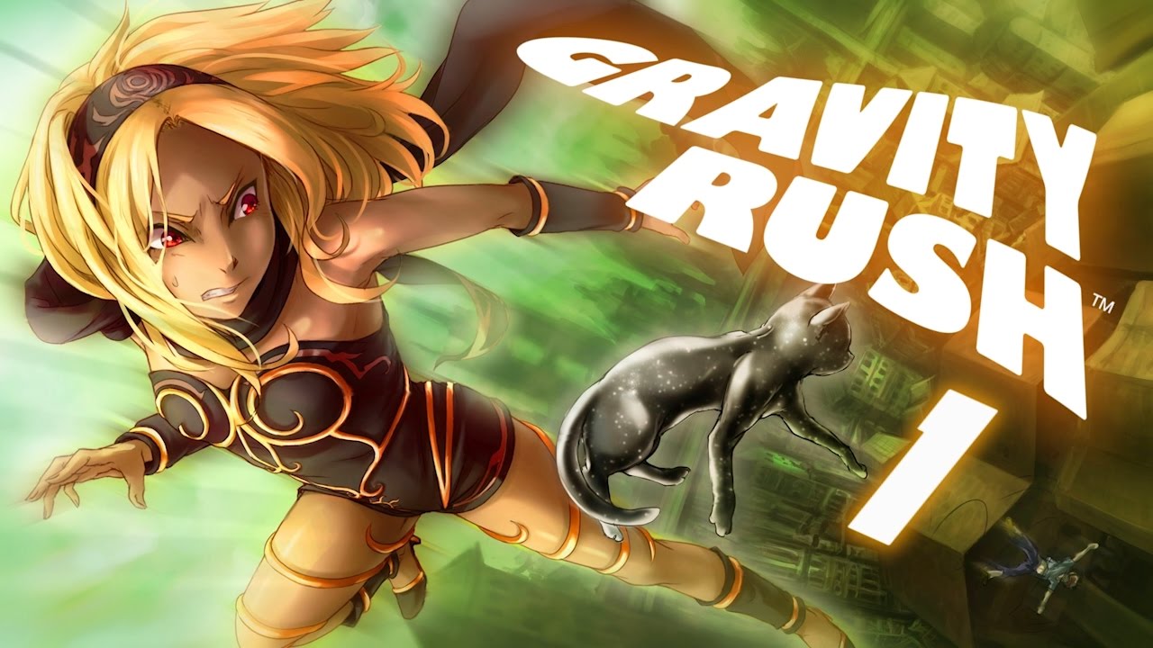 Let's Play Gravity Rush [Blind / German] - #1 - Die Welt steht Kopf