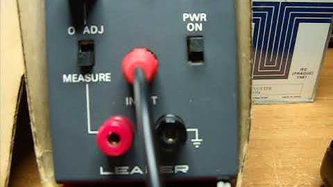 Ｌｅａｄｅｒ ＬＦＭ－３０ Ｓｐｅｅｄ Ｃｈｅｃｋｅｒ