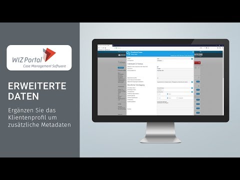 WIZportal Erweiterte Daten