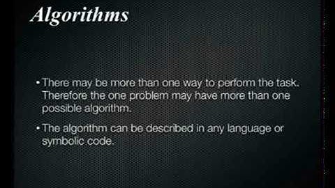 Algorithms and Flowcharts