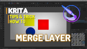 Krita How To Merge Layers