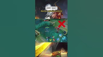 Very Easy Aamon Ultimate Tutorial #mobilelegends #mlbb #shorts #satisfying