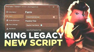 *NEW* KING LEGACY SCRIPT - UPDATE 9! | NO KEY | (AUTO FARM, QUEST, GOD MODE, KILL AURA, RAID)