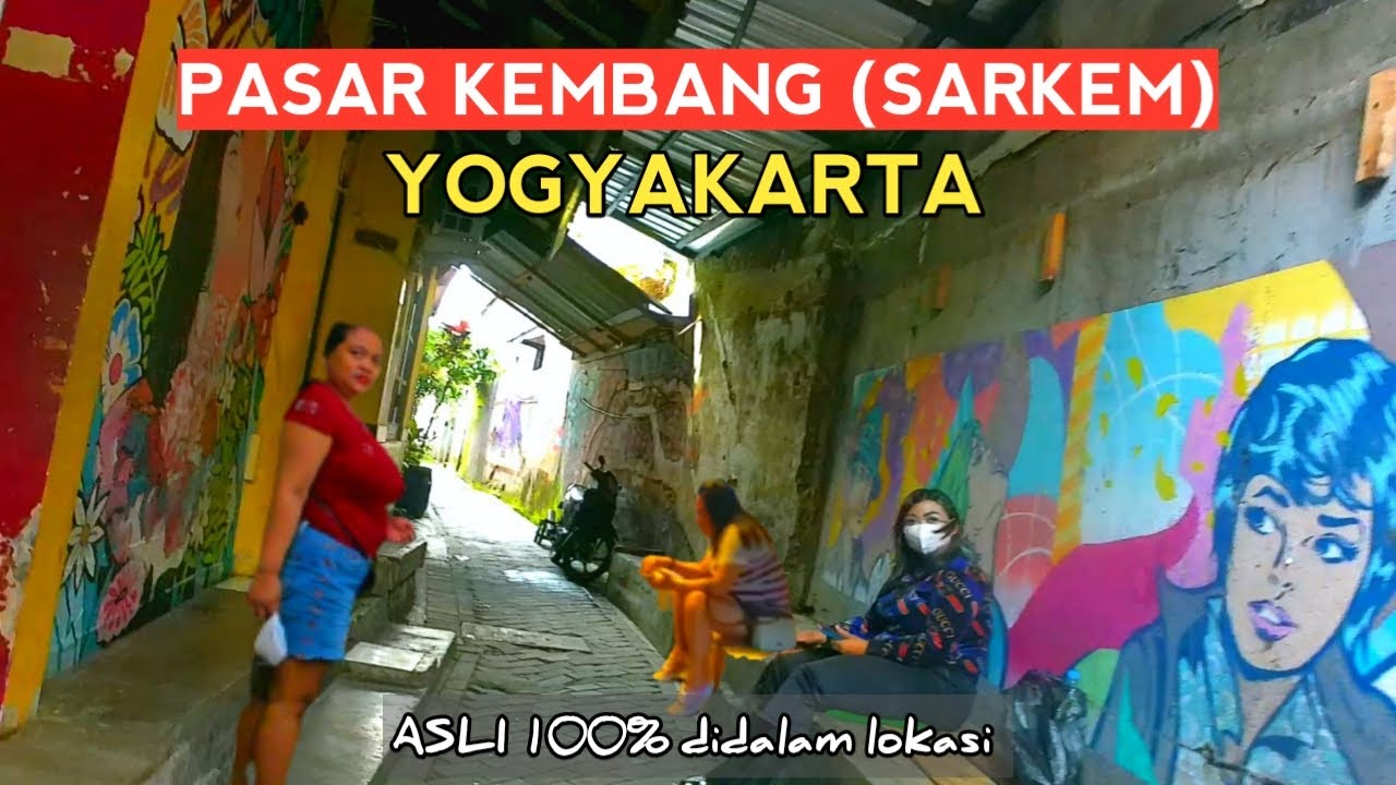 ❗ Jalan-jalan ke Pasar kembang (Sarkem)Jogja saat siang hari.