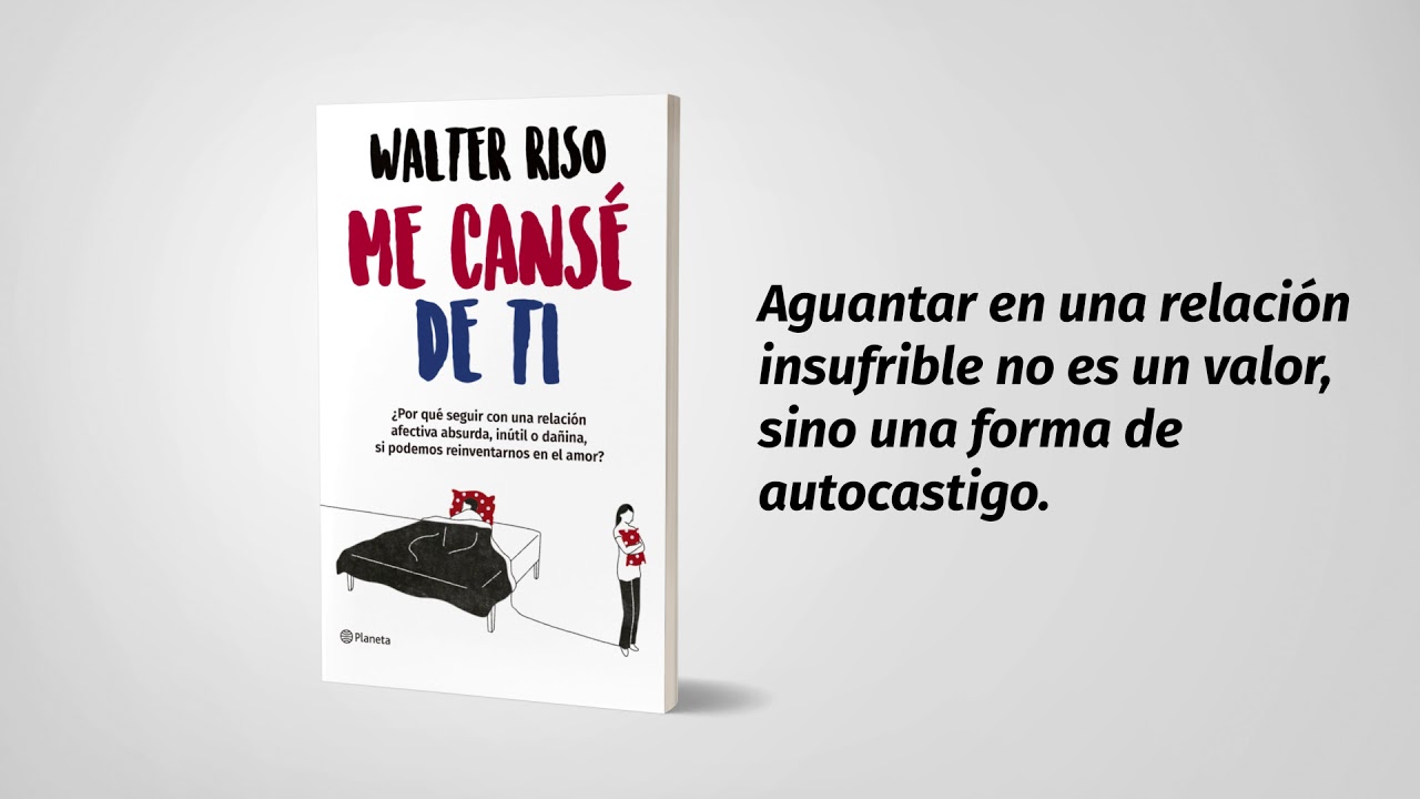Me cansé de ti - YouTube