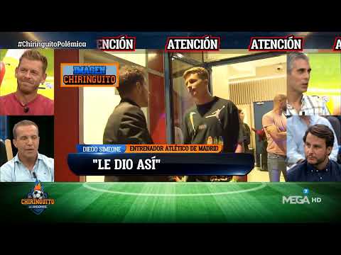La viral conversación entre el Cholo Simeone y su hijo sobre el gol anulado  