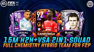 15 MILLION H2H+VSA 2IN1 SQUAD BUILDING FOR F2P PLAYERS | ABSOLUTE BEASTS | FIFA MOBILE 21 |
