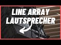 Wir Bekommen Ein Line Array Wie Professionelle PA Sound Systeme Funktionieren