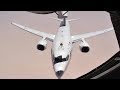 USAF KC-135 Air Refuels RAAF E-7A Wedgetails