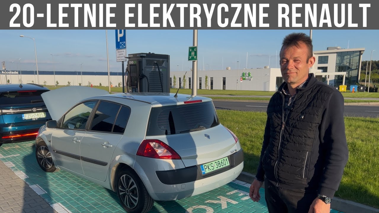 20-letnie elektryczne Renaut Megane… konwersja sposobem na ratunek klasyków? 🔋🔋🔋