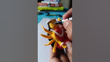 DIY Maa Durga Idol Making | Clayart | #shortsfeed #youtubeshorts #durga #clay #clayart #shorts