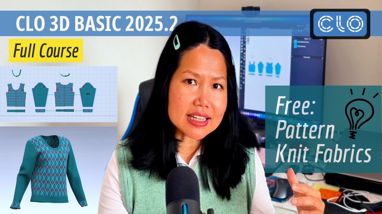 Full course basics of clo 3d 2025.2 for beginners - YouTube