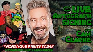 Cam Clarke Print Signing!
