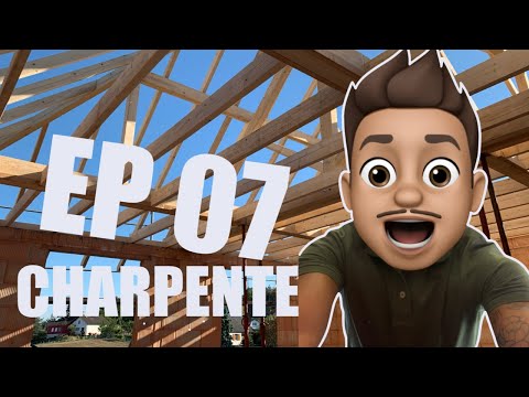 EP07 Pose de la Charpente - c’est la rentrée - Construire sa maison sans constructeur