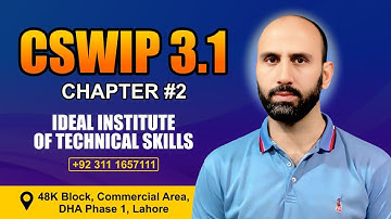 CSWIP 3.1 Chapter 2 || Ideal Institute of Technical Skills