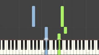 Théodore Lack - Mélodie - Prélude Op 85 nr 3 - piano tutorial