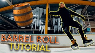 Freestyle Ice Skating | Barrel Roll Tutorial