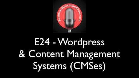 BMS24 - Wordpress & Content Management Systems CMS