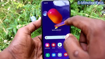 How to change navigation buttons in Samsung Galaxy M31s
