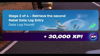 Fortnite - Retrieve the second Rebel Data log Entry - Chapter 6 Season 3