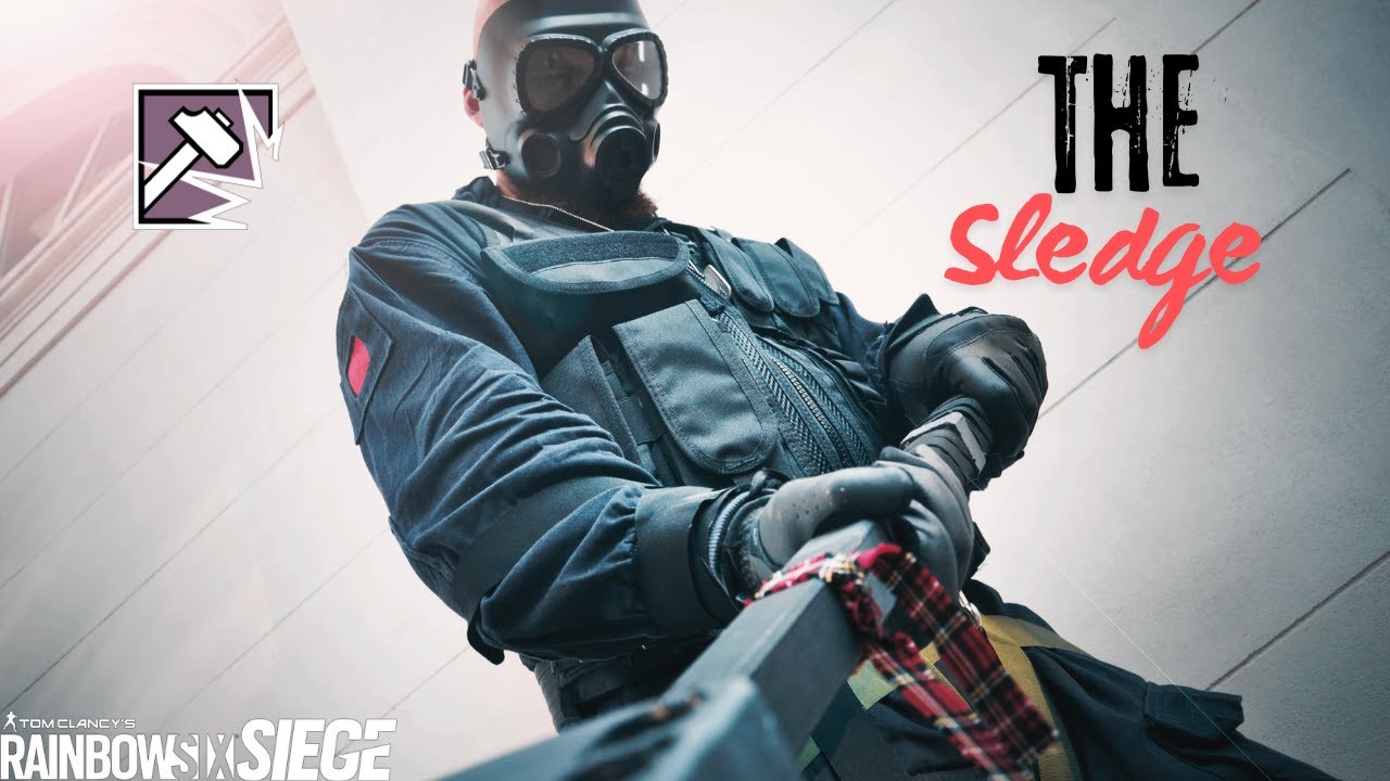 Rainbow Six Siege The Sledge / رينبو 6 سيج دخول سليدج 💀💀😎