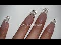 [셀프네일/ENG] 클리어젤이 보석이되는 마법! 블링클리어네일/Bling clear nails/self nail/Korean Nail Art/네일아트/클리어네일/투명네일/여름네일