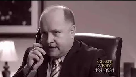 Glaser & Ebbs Commercial Feat. Robert Vaughn #2