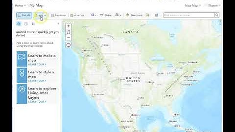 Saving and Sharing Layers in ArcGIS Online