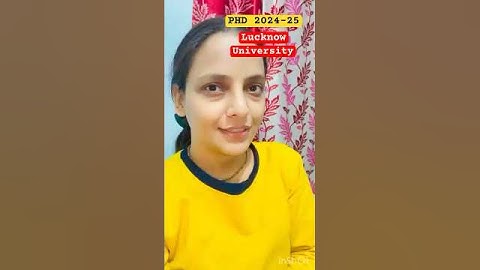 LUCKNOW University PHD 2024 PYQ# #phd #ugc #viral#ugcnetjrf #ugcnet #sociology