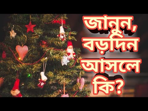 বড়দিন আসলে কী? ||বড়দিনের উদ্দেশ্য || WHAT IS CHRISTMAS?