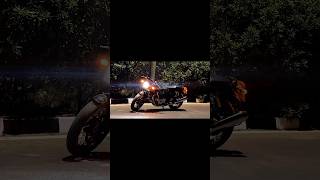 The perfect rhythm. Music, Ride, Repeat. 🎵💨 #royalenfield #mrclean #youtubeshorts