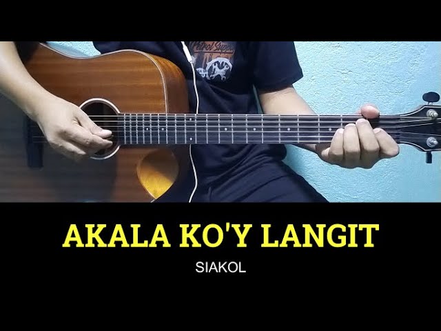 Akala Ko'y Langit - Siakol | Easy Guitar Tutorial