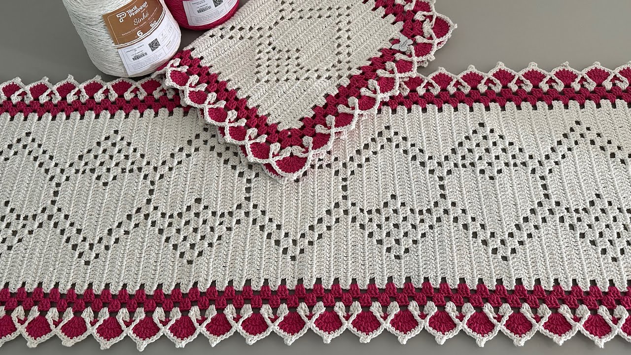 CROCHET! 🧵  Harmonia Aula PASSADEIRA passo a passo completo