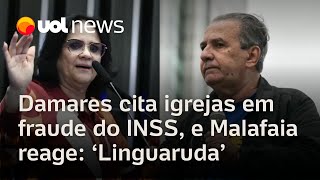 Damares Cita Igrejas Em Fraude Do Inss Durante Cpmi, E Malafaia Critica Senadora Linguaruda