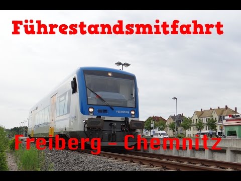 Führerstandsmitfahrt Freiberg (Sachs) - Chemnitz Hbf Führerstandsmitfahrt Freiberg (Sachs) - Chemnitz Hbf