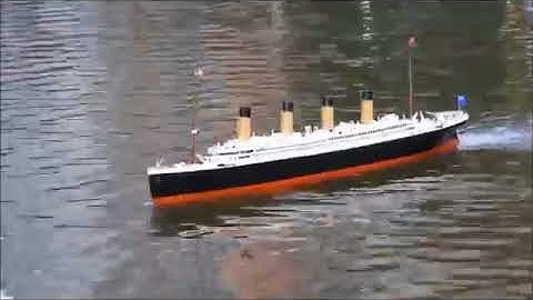 Titanic Remote Control RC Model Ship Scale 1 212   from YouTube