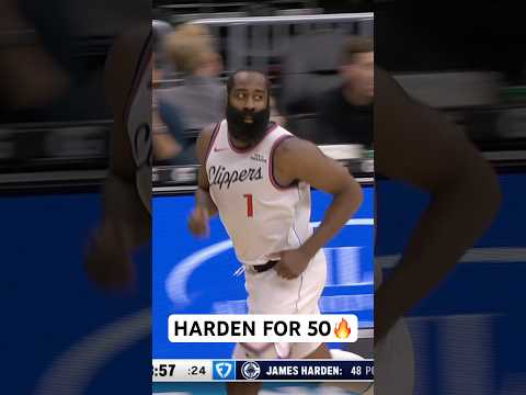 Harden’s got 50 🔥!