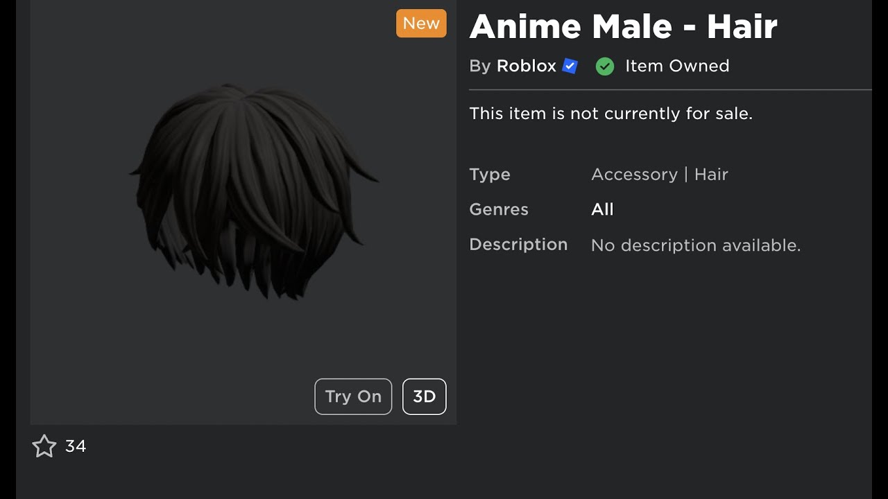 How to get this ANIME BOY HAIR FOR FREE! GET NOW! (ROBLOX) 