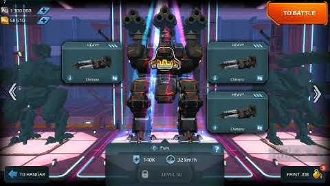 War Robots Test Server 3.9.0 New Weapon chimera