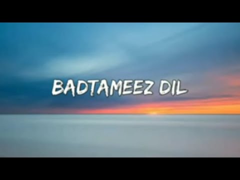Badtameez Dil Acapella Version