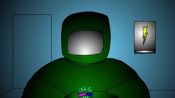 Among us short animation fixing wires